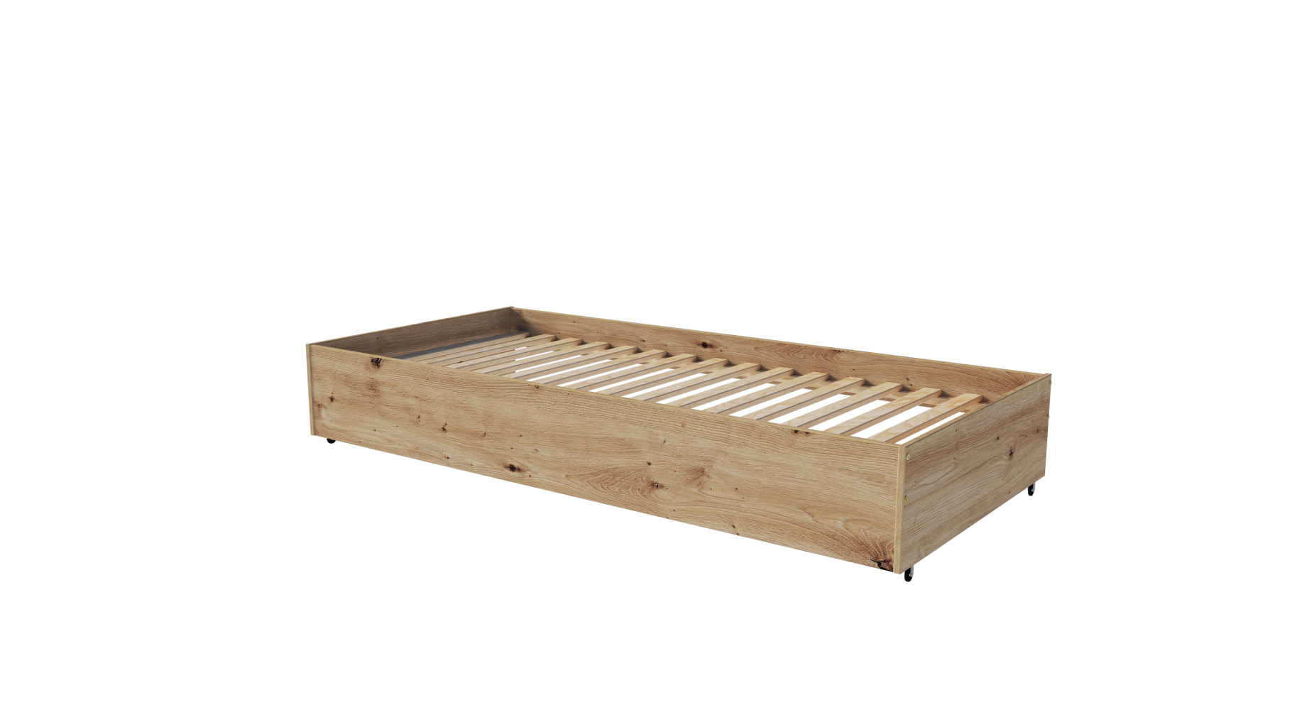 VERSO F (modul) - postel, řemeslný dub