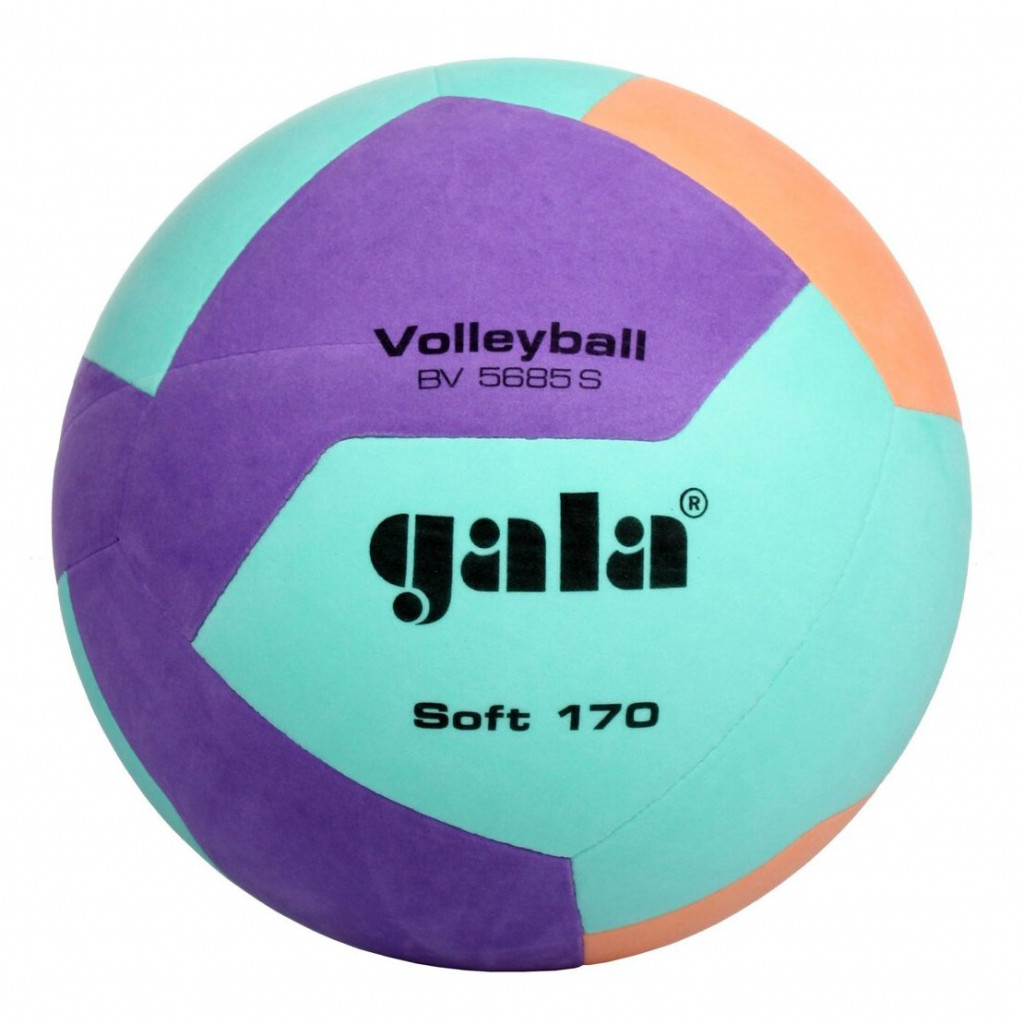 Míč volejbal SOFT 170g GALA BV5685S (oranžová/zelená)