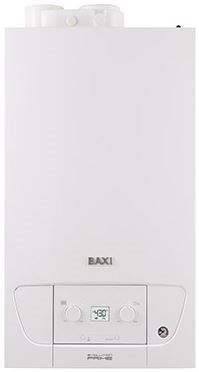 BAXI EVOLUTION PRIME 28 plynový kotel 28kW, průtokový ohřev TV, závěsný