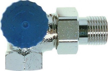 HEIMEIER radiátorový ventil 1/2" závitový, termostatický, úhlový, levý 2341-02.000