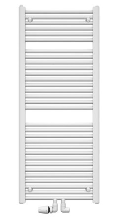 KORADO KORALUX LINEAR MAX - M koupelnový radiátor 1820/750, spodní středové připojení, bílá RAL9016