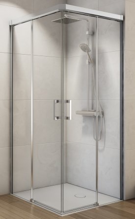 CONCEPT 300 STYLE sprchové dveře 80x200 cm, posuvné, levé, aluchrom/číre sklo