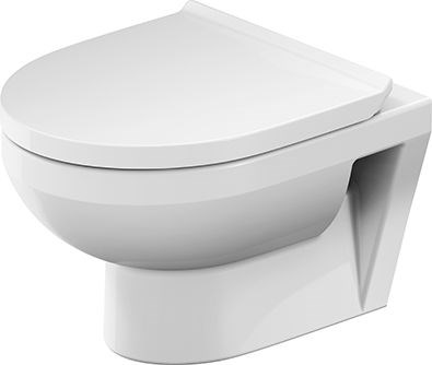 DURAVIT NO.1 závěsné WC 365x480mm, hluboké splachování, odpad vodorovný, rimless, bílá