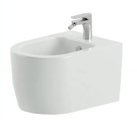 ARTCERAM MONET bidet 360x520 s otvorem pro baterii, rimless, bílá