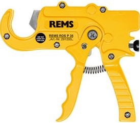 REMS ROS P35 nůžky ruční 195mm, na trubky pr.35 mm, s rychloposuvem vzad, hliník