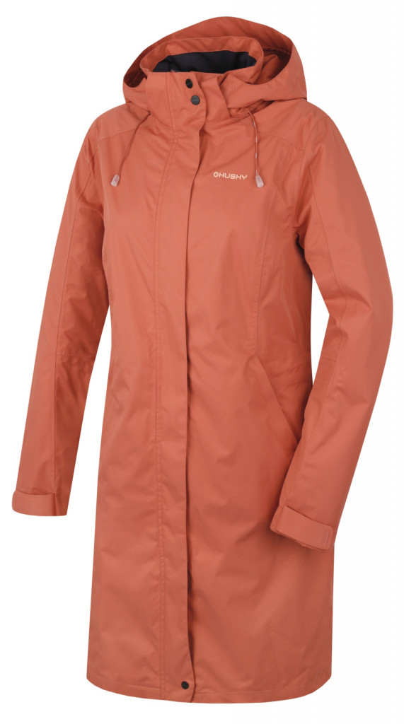 Dámský hardshell kabát Nut L faded orange (Velikost: L)