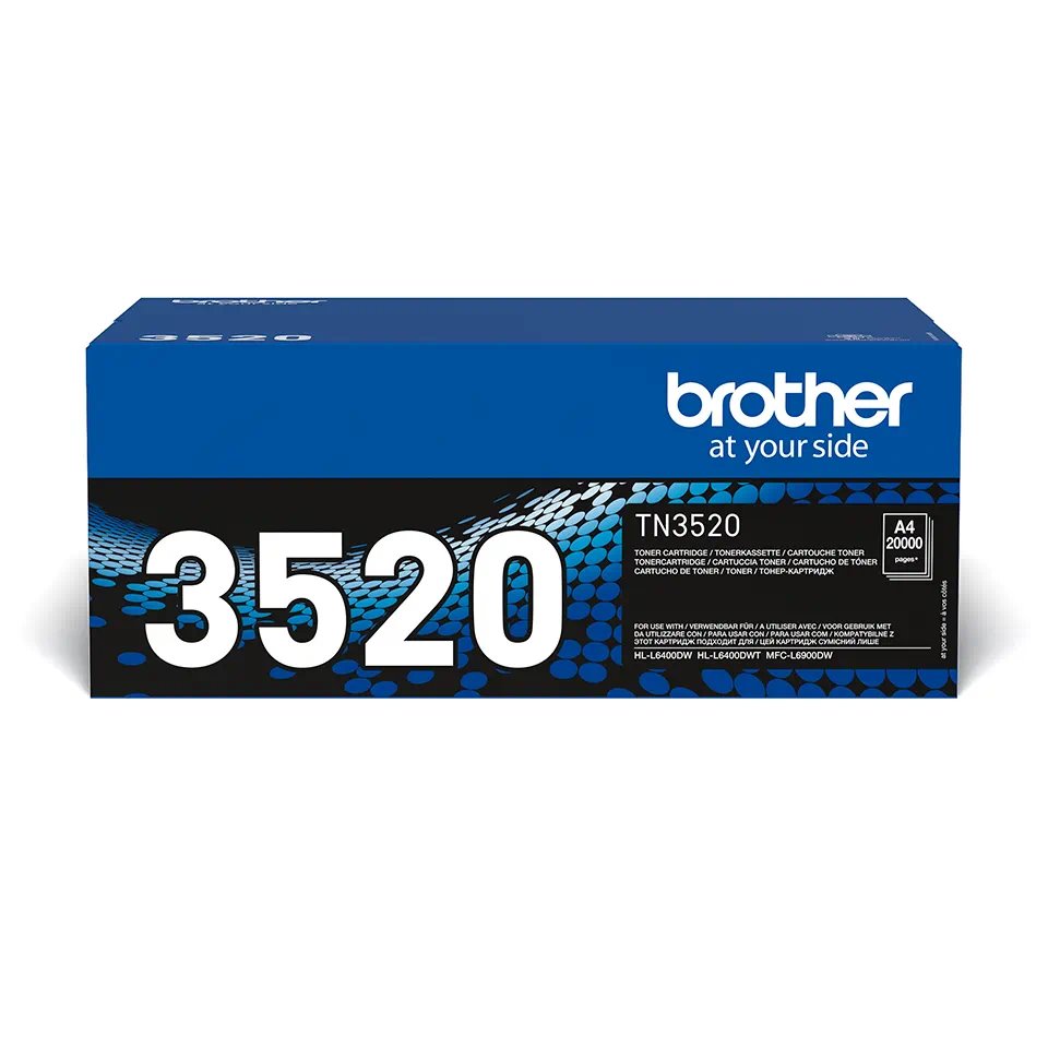Toner Brother TN-3520 černá (20000 str.)