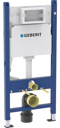 GEBERIT DUOFIX BASIC předstěnový modul 500x120x1120mm, pro závěsné WC, se splachovací nádržkou pod omítku Delta 12cm