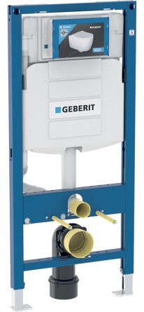 GEBERIT DUOFIX předstěnový modul 500x120x1120mm, pro závěsné WC, s nádržkou Sigma 12cm, ovládání zepředu
