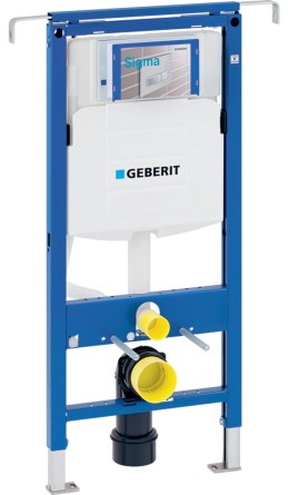 GEBERIT DUOFIX SPECIAL předstěnový modul 500x120x1150mm, pro závěsné WC, k instalaci mezi boční stěny, s nádržkou Sigma 12cm