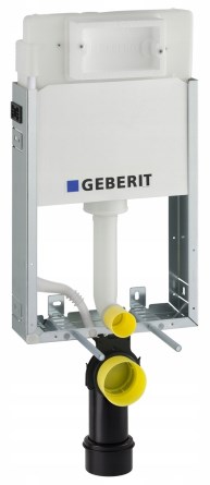 GEBERIT KOMBIFIX BASIC předstěnový modul 420x120x1080mm, pro závěsné WC, s nádržkou Delta 12cm