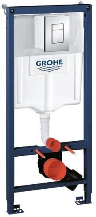 GROHE RAPID SL předstěnový modul 500x1130mm pro WC, s krycí deskou, chrom