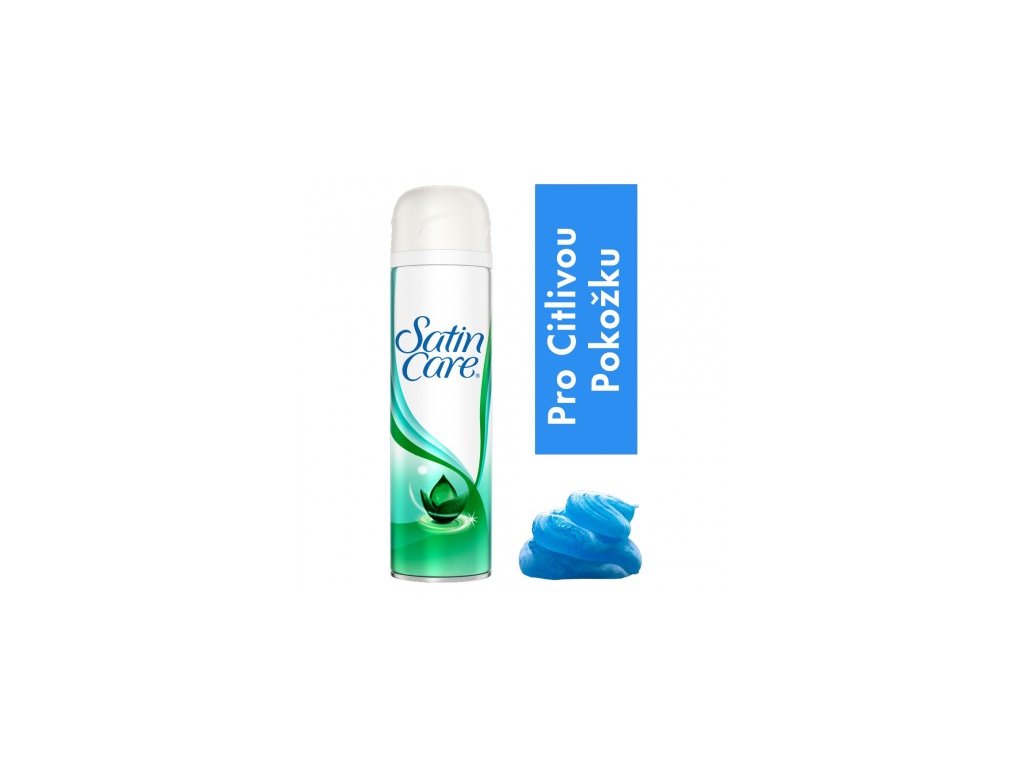 Gillette Satin Care Sensitive dámský gel na holení 200 ml