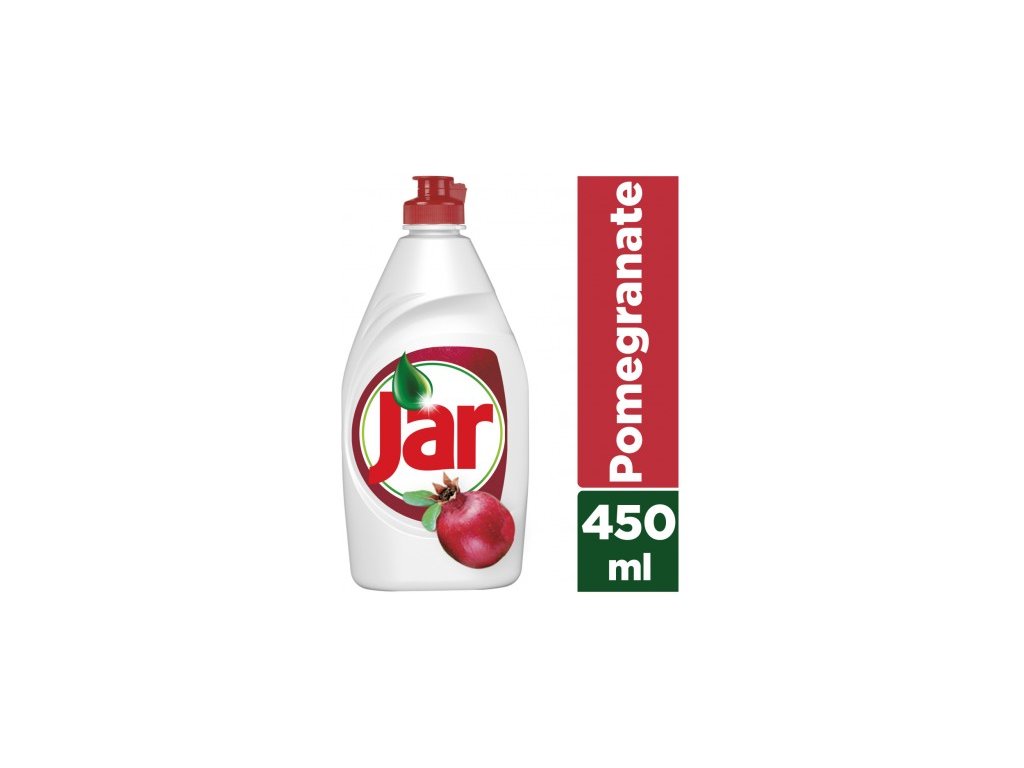 Jar Clean & Fresh Pomegranate prostředek na ruční mytí nádobí 450 ml