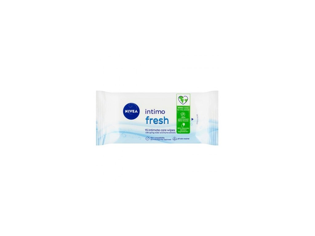 Nivea Intimo Fresh ubrousky pro intimní hygienu 15 ks