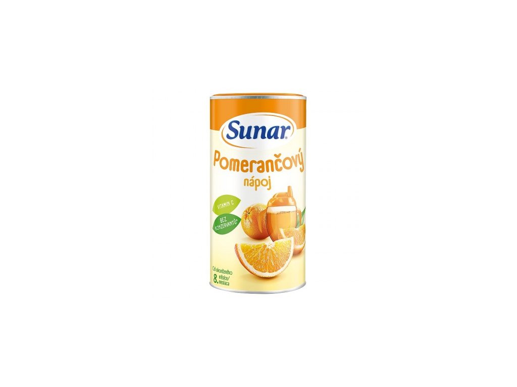 Sunar rozpustný nápoj pomerančový 200 g