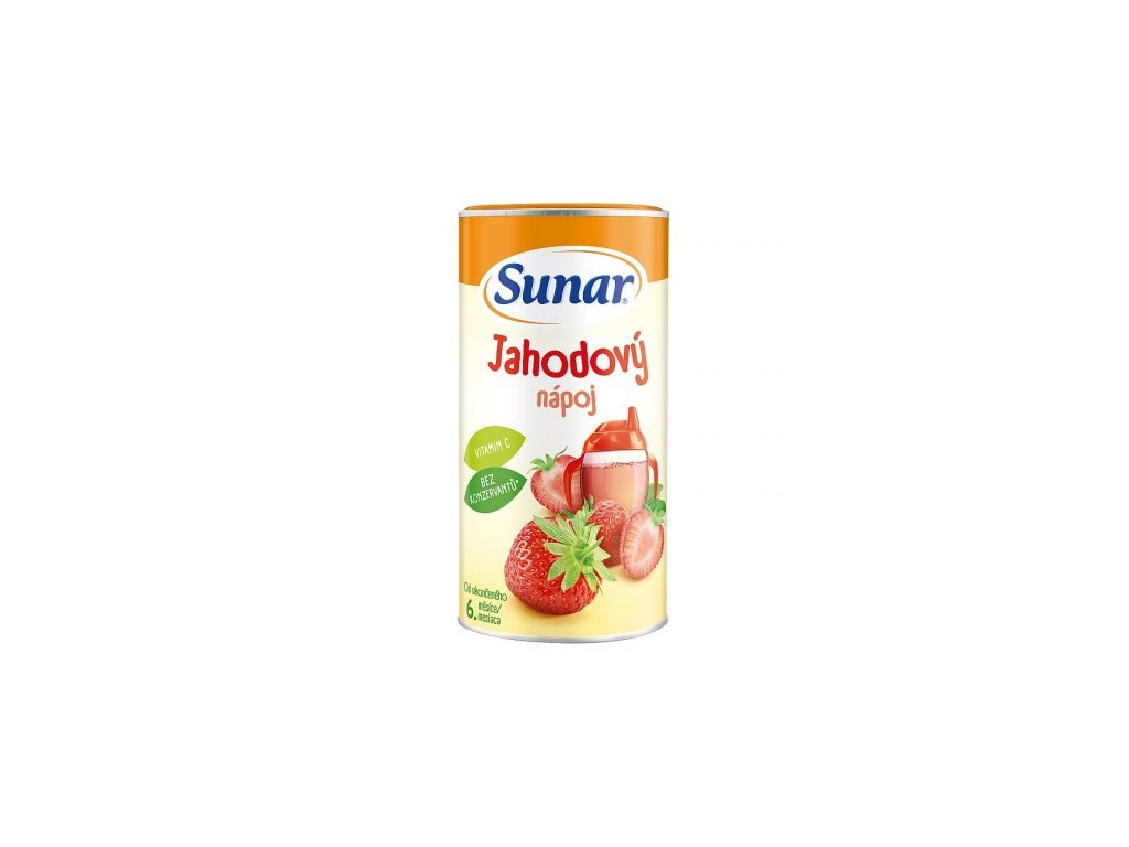 Sunar rozpustný nápoj jahodový 200 g