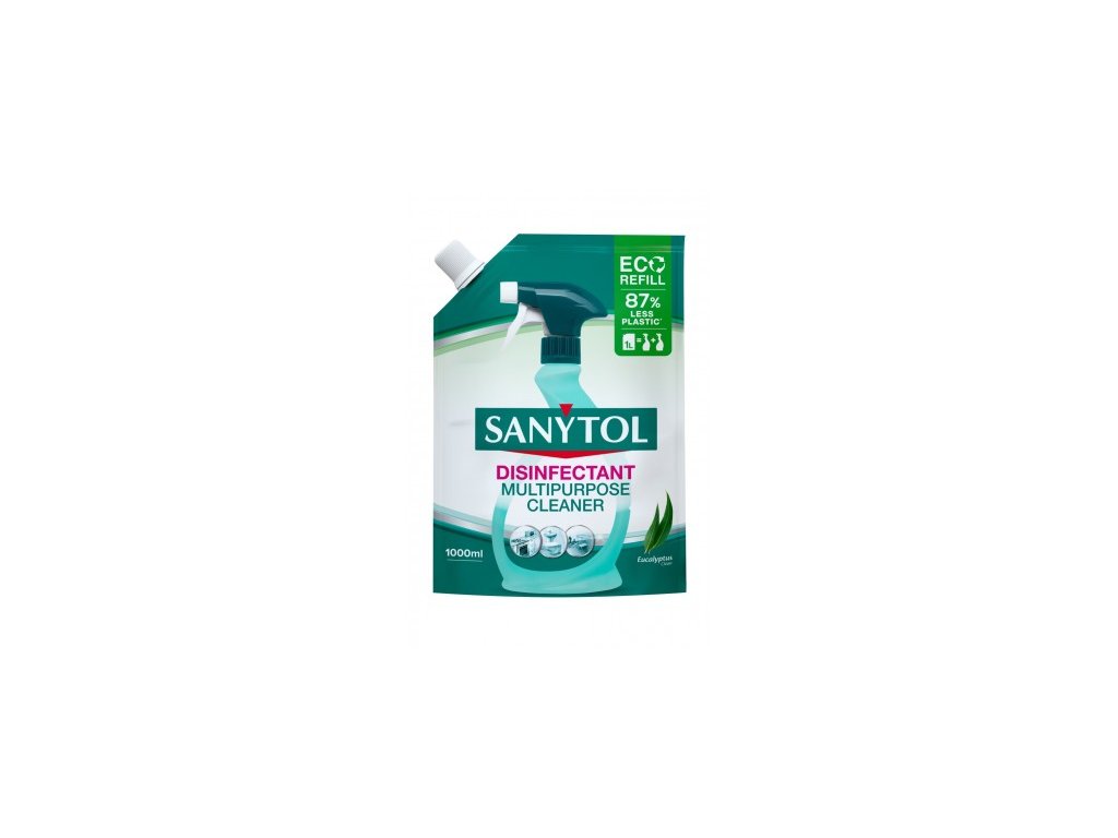 Sanytol Eukalyptus Clean dezinfekční univerzální čisticí prostředek náhradní náplň 1000 ml