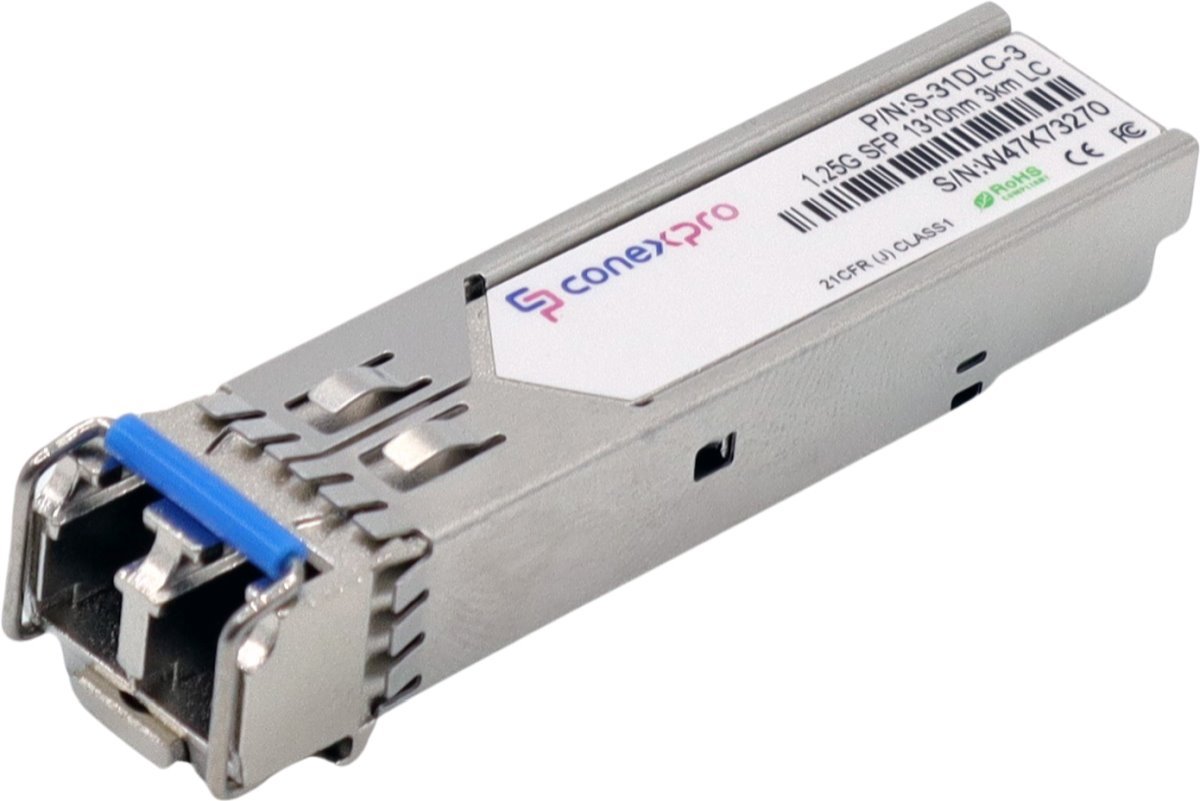 SFP modul Conexpro optický, 1.25G, SM, 1310nm, 3km, 2x LC, DDM