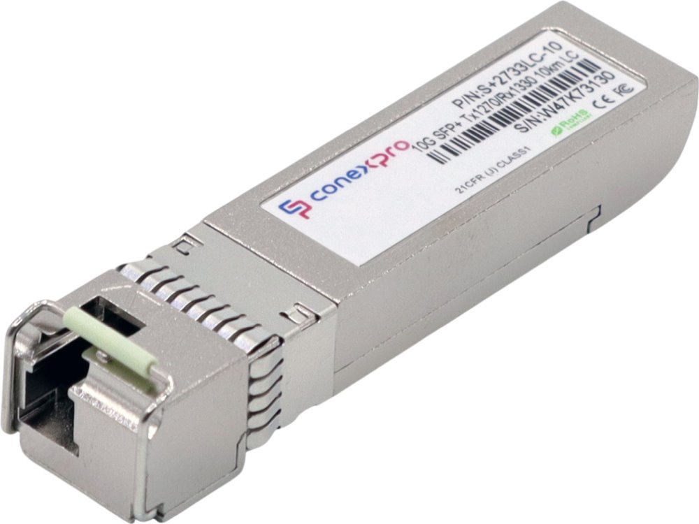 SFP modul Conexpro optický, 10G SFP+, WDM/BiDi, SM, Tx1270/Rx1330nm, 10km, 1x LC, DDM