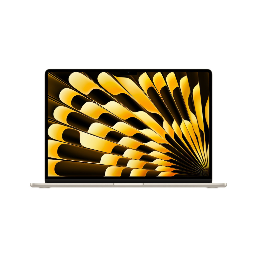 Notebook Apple MacBook Air 15" M3 8-core CPU 10-core GPU 8GB 256GB Hvězdně Bílý CZ
