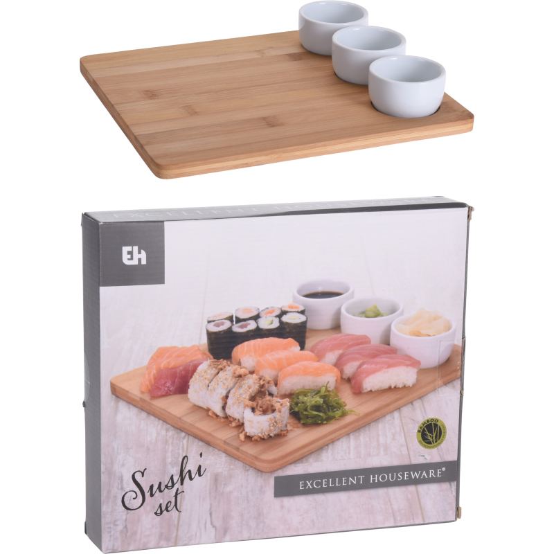 EXCELLENT Sushi set servírovací sada 4 ks KO-784610250