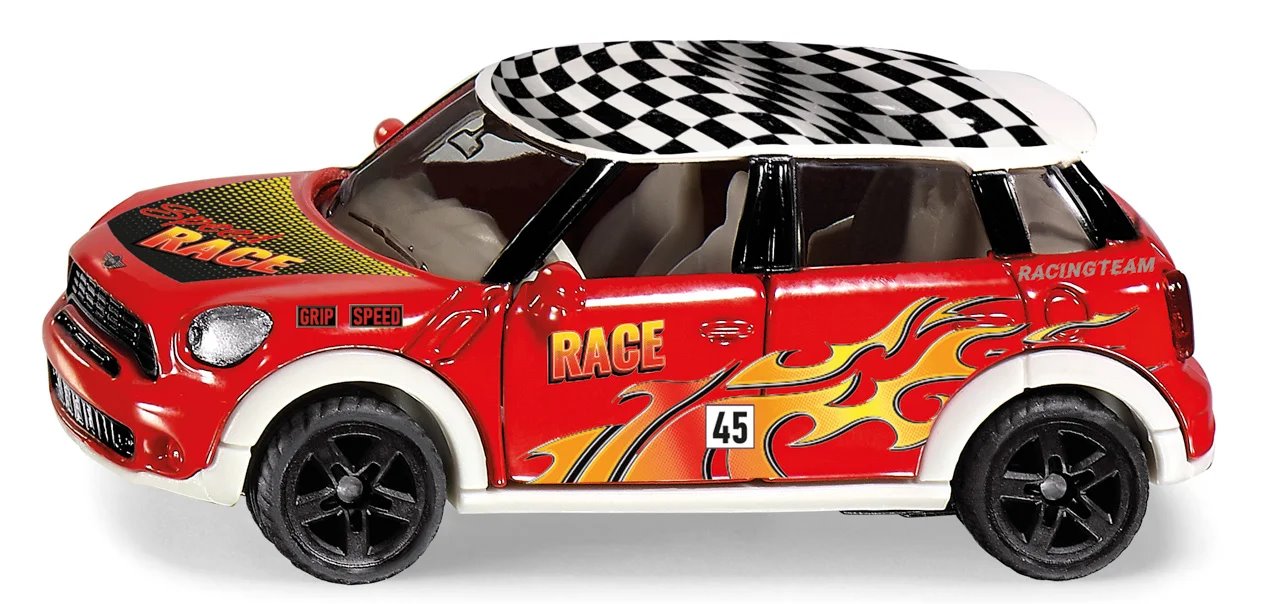 Hračka Siku Style my - skládací model Mini Countryman Race červený