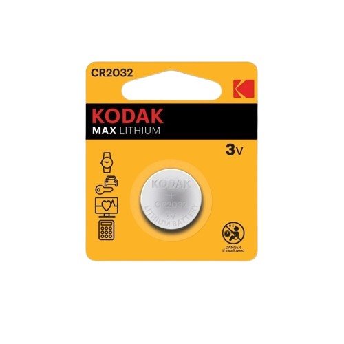 Baterie Kodak CR 2032 MAX Lithium 1ks, blistr