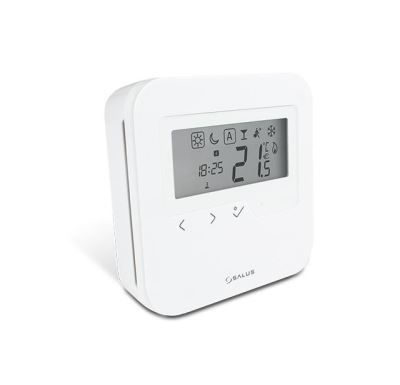 Termostat Salus HTRP230 týdenní programovatelný, PWM, tiché relé, 0,5°C, 230V, 0,5A